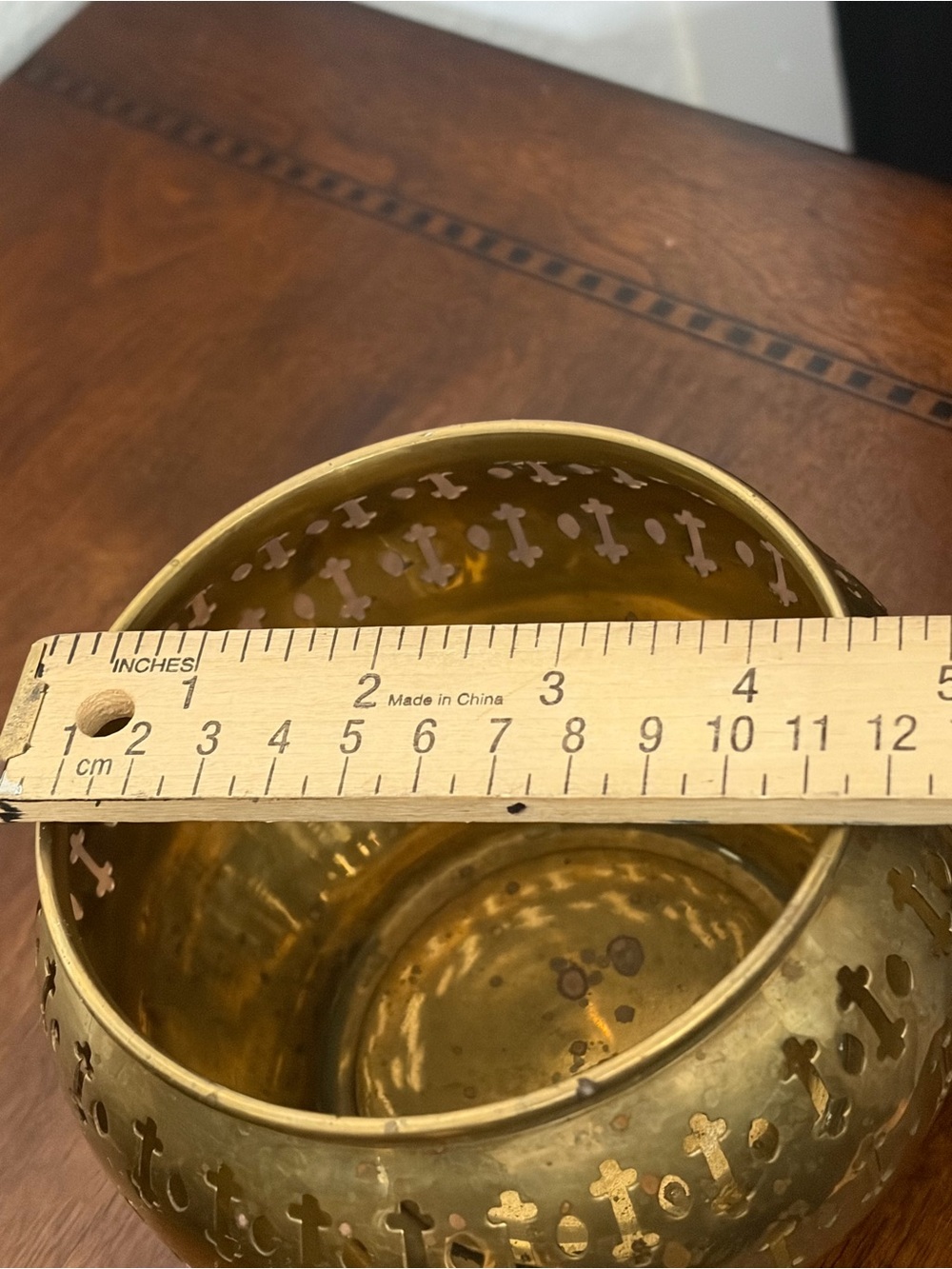 Vintage Brass Planters & Votive Candleholder - Picture 10 of 14